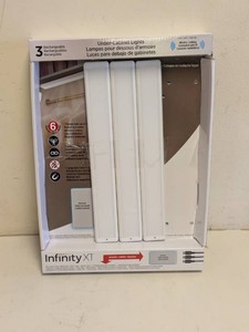 INFINITY X1 UNDER CABINET RECHARGEABLE LIGHTS 3PK