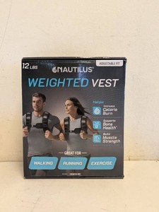 NEW NAUTILUS 12LBS WEIGHTED VEST