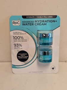 NEW ROC ADVANCED HYDRATION WATER CREAM 2PK