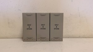 NEW SALT & STONE SANTAL & VTIVER DEODORANT 3 CT.