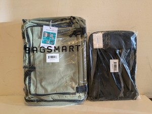 NEW BAG SMART BLAST 38L BACKPACK WITH 4PCS COMPRESSION CUBES GREEN