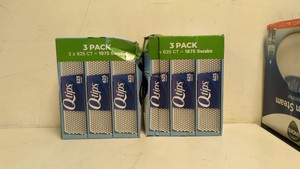 NEW 3 PACK Q-TIPS 2 CT