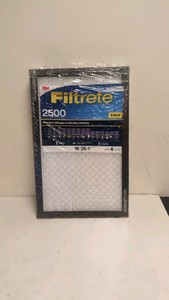 NEW 3M FILTRETE 2500 16 X 25 X 1 FILTER 4 PACK