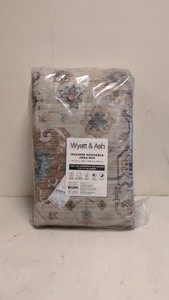 NEW WYATT & ASH MACHINE WASHABLE AREA RUG 7FT 10IN X 10FT