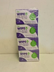 NEW FLENTS WIPE N CLEAR LENS WIPES 4PK