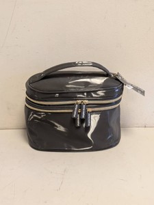 NEW SONIA KASHUK DOUBLE ZIP TRAIN CASE