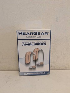 NEW HEARGEAR PERSONAL SOUND AMPLIFIER