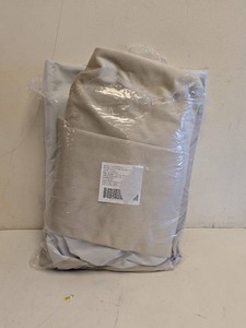 VELVET TOTAL BLACKOUT PANELS OATMEAL 2PK