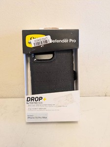 NEW OTTERBOX DEFENDER PRO IPHONE 15 PRO MAX PHONE CASE BLACK