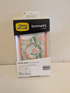 NEW OTTERBOX SEMENTRY IPHONE 16 PLUS PHONE CASE PINKGREEN FLORAL