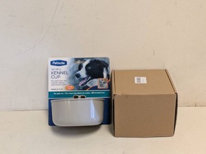 (3) NEW NO SPILL KENNEL CUP