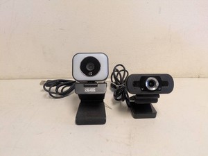 (2) ASSORTED WEBCAM W CHARGER