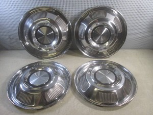 (D-3) Set of 4 Vintage 1966 Mercury Comet OEM 14 Hubcaps