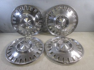 (D-4) Set of 4 Vintage 1963 1964 Dodge Dart 13 Hubcaps