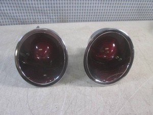 (BSB) Pair of Vintage 1961 1962 Chevrolet Corvette GM Guide Tail Lamps LH 5952009  RH 5952100