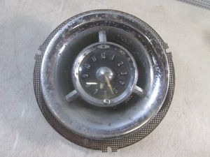 (F-0) Vintage 1954 Pontiac Chieftain Dash Clock