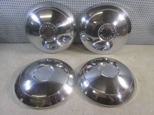 (BS) Set of 4 Vintage 1960s Corvair Dog Dish 9 12 Hubcaps