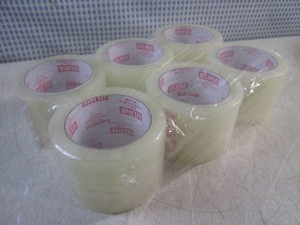 (BS) 6 Rolls of Uline Packing Tape 2 34 Wide