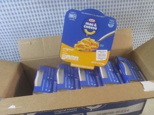 (C-3) 6 Kraft Mac & Cheese Original Bowls Past Date