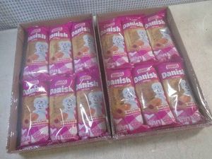 (EC2) 12 Danish Berry & Cheese Puff Pastry 2 Flats of 6 Past Date
