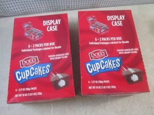 (B-1) 2 Boxes of Dolly Cupcakes Past Date