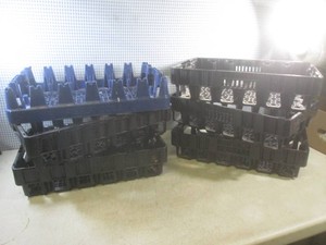 (EW3) 5 Coca-Cola Plastic Trays and 1 Pepsi-Cola Tray