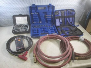 (BR1) Assorted Tools, Air Hoses Etc