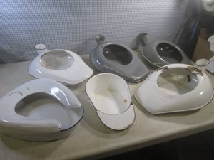 (G-1) Assorted Vintage Bed Pans