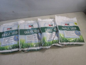 (EW5) 4 Bags of Sun & Shade Mix Grass Seed 2.5 Pound Bags