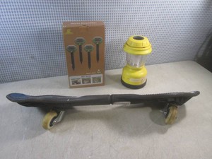 (EW2) Razor RipStik, Coleman Lantern Light and 4-Pack Mole Repeller