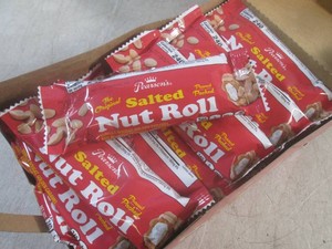 (B-3) 24 Salted Nut Roll Candy Bars Best by Aug 2026