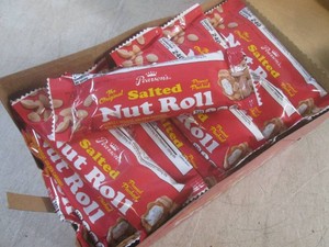 (B-3) 24 Salted Nut Roll Candy Bars Best by Aug 2026