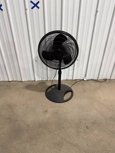 Black Pedestal Fan