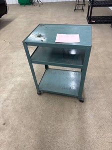 Three-Tier Metal Utility Cart