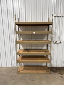 Five-Tier Metal Shelving Unit