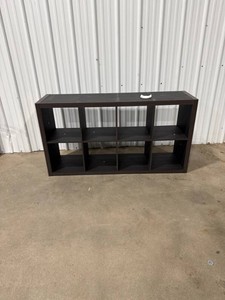 Dark Brown 8-Cube Storage Unit