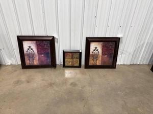 Set of 3 Framed Wall Art