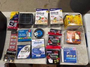 Assorted Blank Digital Media Lot