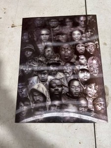 Hip-Hop Artist Collage Print