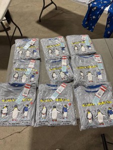 Lot of 9 Childrens Penguin Pajamas