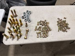 Assorted Hex Bolts and Nuts