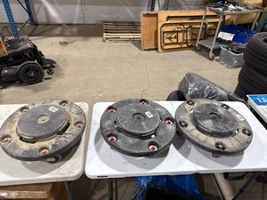 Mobile Plastic Bases Lot
