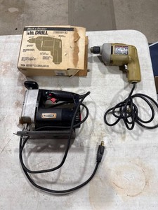 Black & Decker Drill & Craftsman Jigsaw Lot