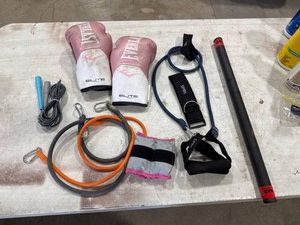 Assorted Fitness Equipment Lot