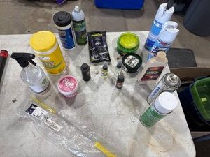 Assorted Cleaning & Detailing Supplies