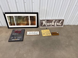Decorative Wall Decor Lot
