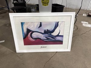 Framed Picasso Style Print