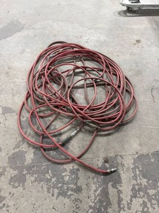 Red Industrial Air Hose