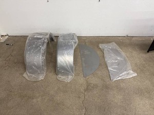 Unpainted Metal Fender Components