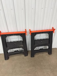 Plastic Saw Horses (Pair)